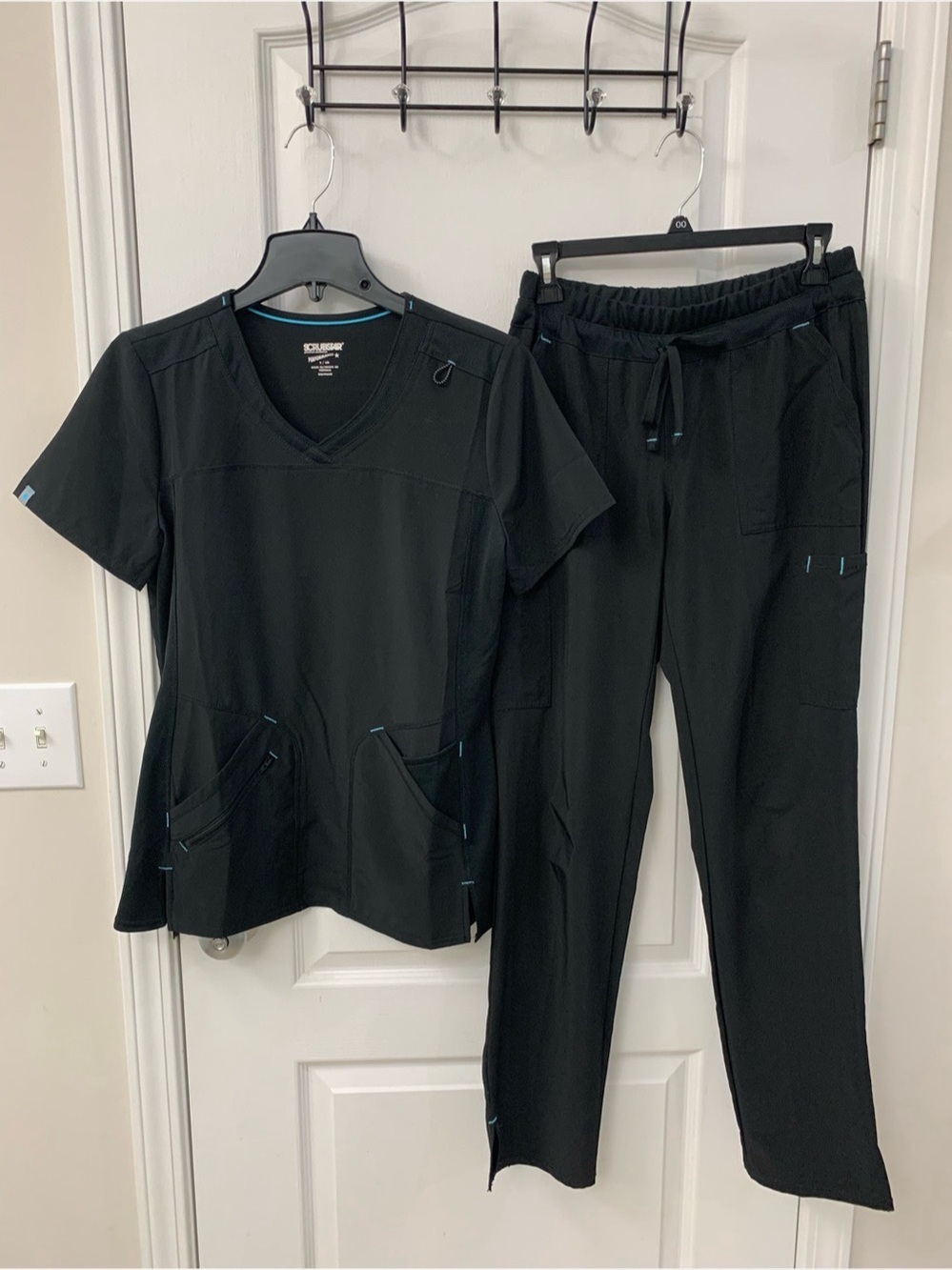 Scrubstar Black Scrub Set Size S Set